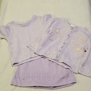 B.T. KIDS 3 PIECE KNIT OUTFIT